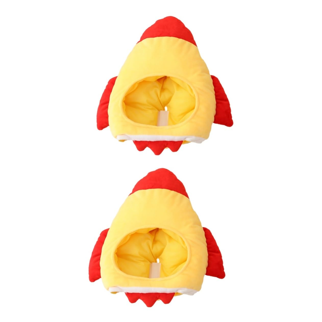 SOIMISS 2pezzi Cappello Decorativo Per Feste Accessorio Divertente Per Costumi e Foto Giallo