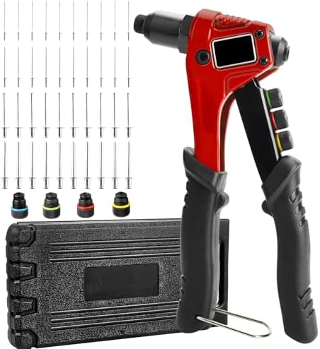 Mini Pop Rivet Gun Amazon.com: Pop Rivet Gun Kit, Pop Rivet Hands Tools Kit with 200 Blind ...