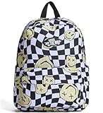 Vans Sac à dos unisexe Old Skool Grom Blanc/noir, blanc/noir, m