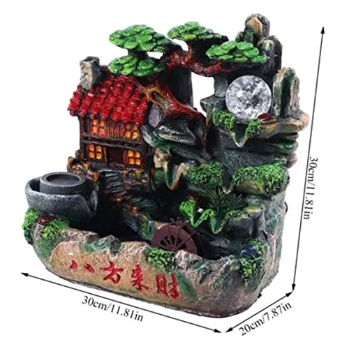 Fonte Agua Decorativa Cascata Artificial Relaxante 101501