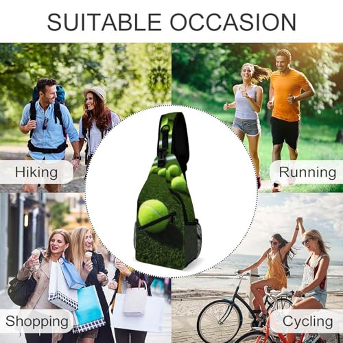 Morrales sling tipo bandolera para trekking y uso casual miniatura 6