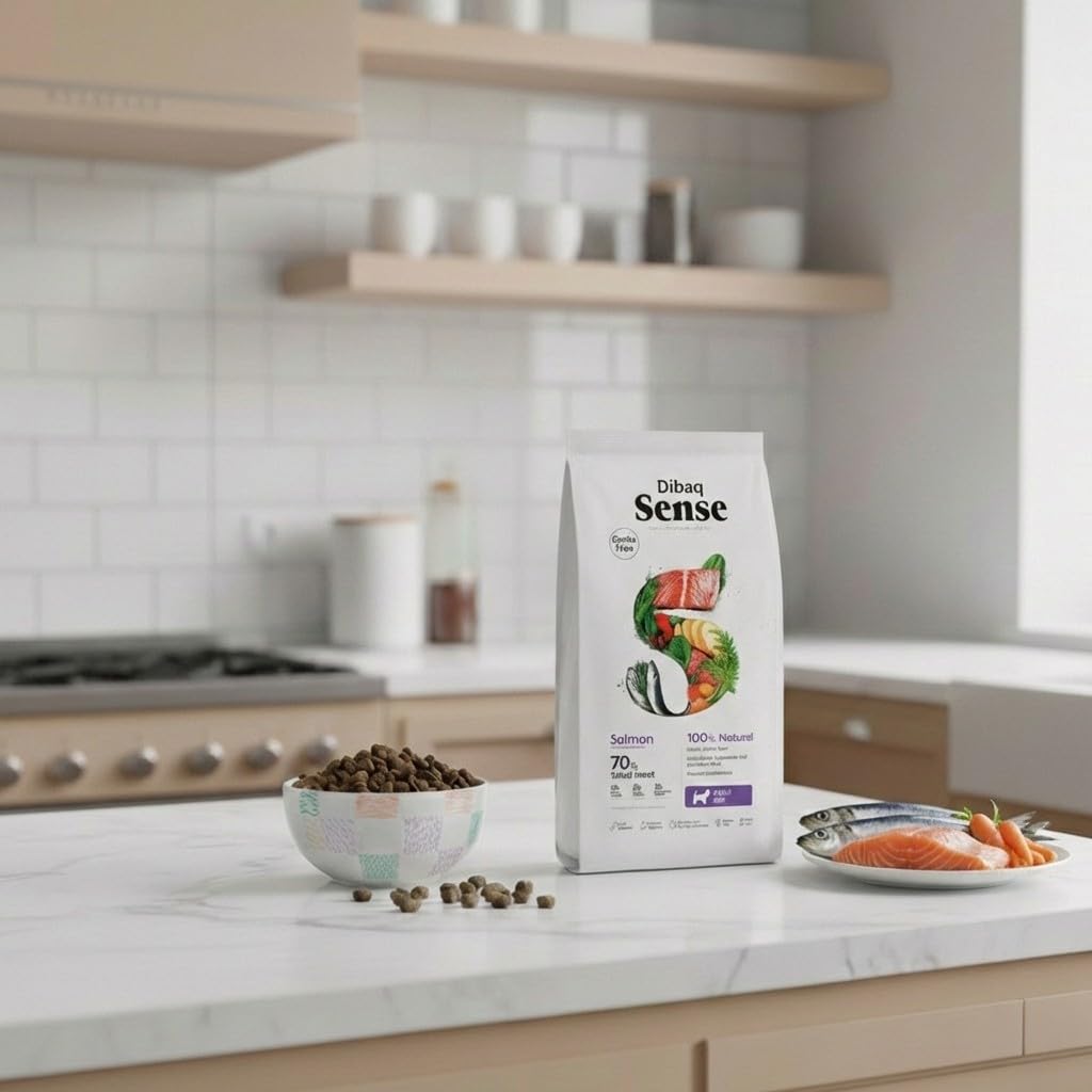 Dibaq Sense Grain Free Salmón Mini, 2 kg | Alimento para perros
