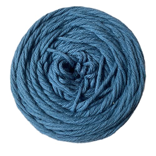 Image of Crochet Now 100% Cotton Yarn 8 Ply (100 Grams) goes with 5-6mm Hooks (Prussian Blue)