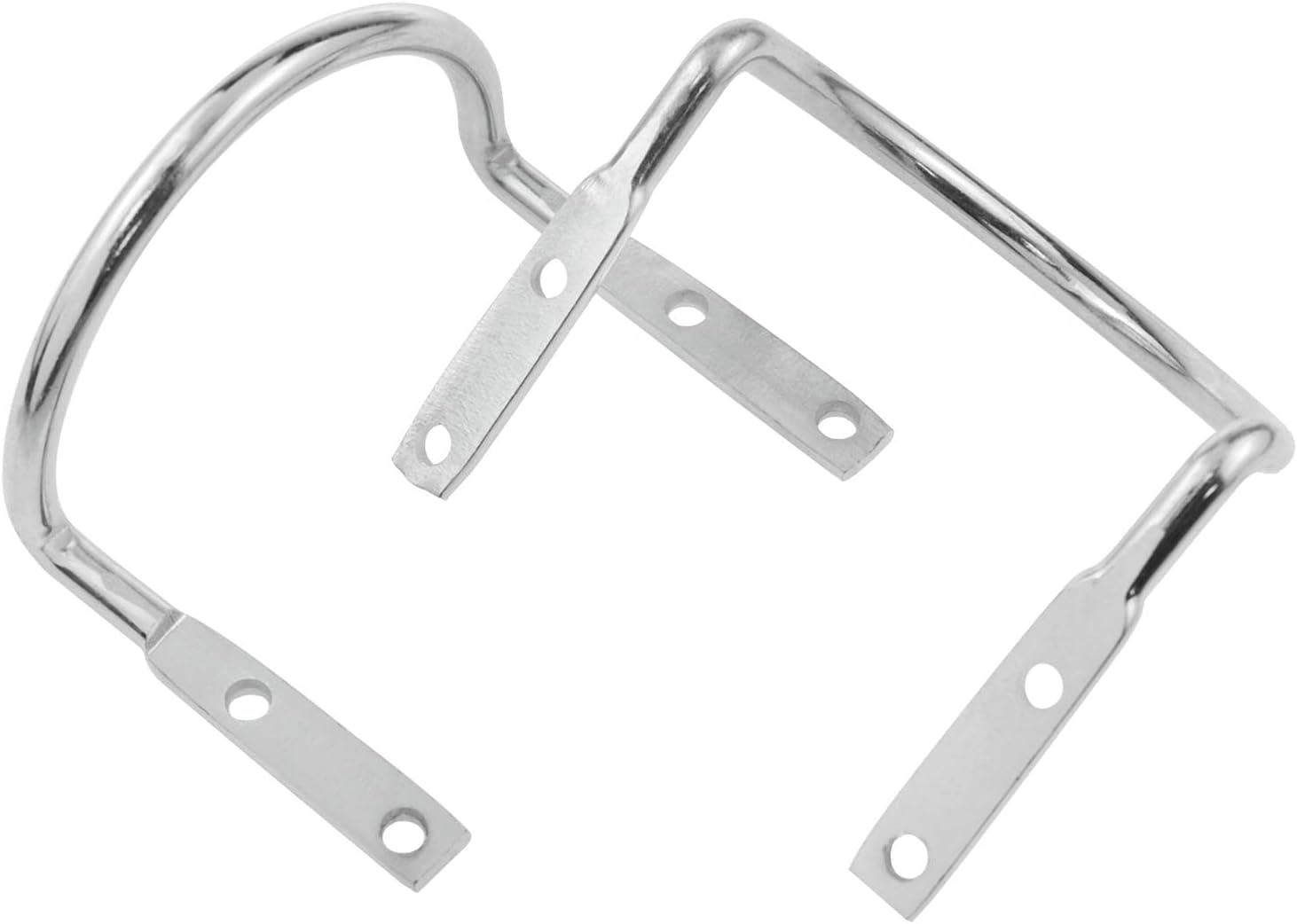 Hammer Holder Belt Holders Drill Holder for Tool Belt Silver with Rivets Sturdy Brackets for Axes Mallets Hammers and Hand Tools 4PCS