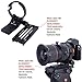 iShoot Lens Collar Tripod Mount Ring Compatible with Canon EF-E Sigma MC-11 Mount Converter Lens Adapter Ring, Lens Support Holder Bracket Bottom is Arca-Swiss Fit Quick Release Plate Dovetail Groove