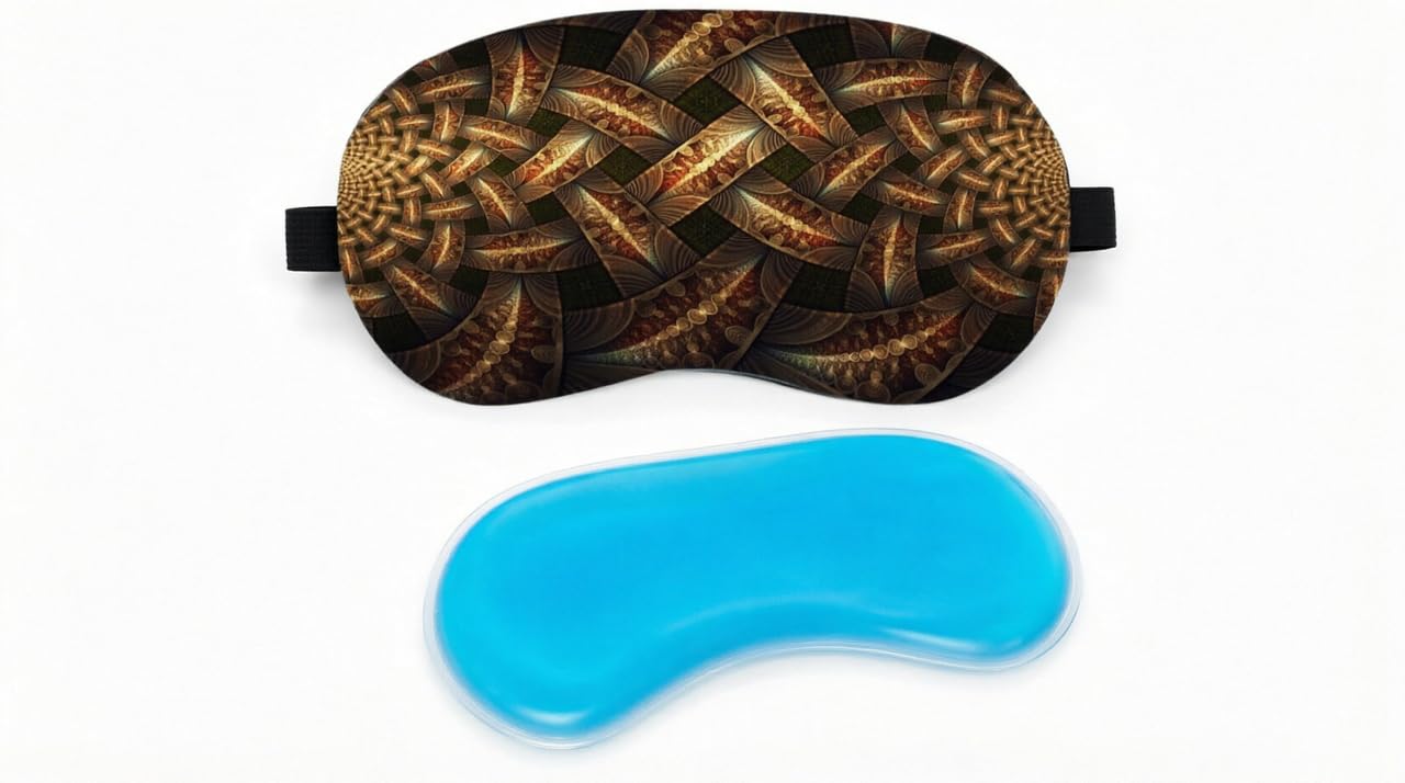 Relaxing Eye Mask for Travel Reusable Cooling Pack-image-15