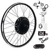 electric bike conversion kits Kit De Conversión De Bicicleta Eléctrica De 20'/24'/26'/27,5'/28'/29'/700c, Kit De Conversión De Motor De Bicicleta Eléctrica De Rueda Delantera De 48 V/1500 W, Buje De C