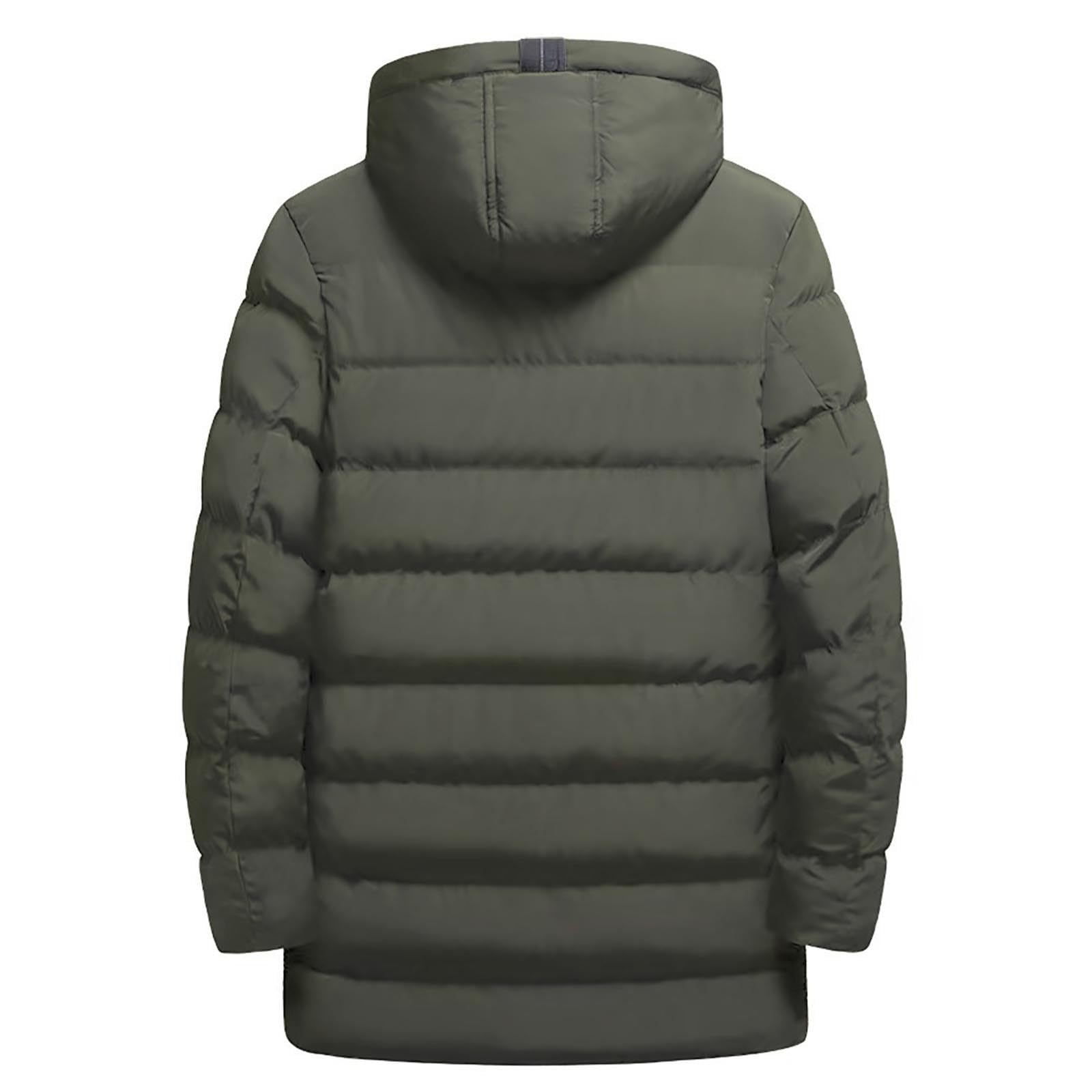 Generisch Parka larga de plumón resistente con aislamiento térmico para días de invierno extremadamente fríos al aire libre