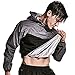 HOTSUIT Costume Sauna Hommes Pantalon Veste Perte de Poids Séance de Gym Sweat Suits Vêtements de Sudation Combinaison Sudation Survêtement Sauna