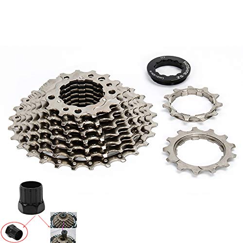Volant d'inertie 9 vitesses indexation précise 11-28 pignons acier Shimano