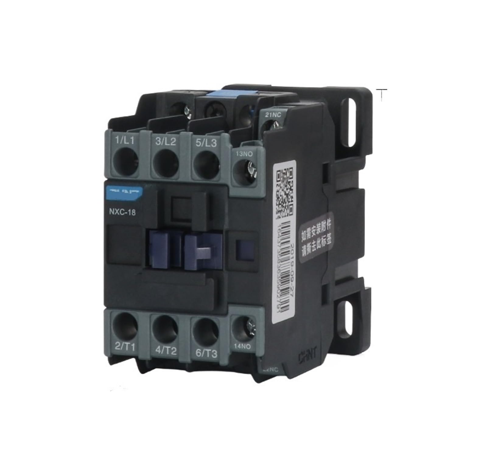 Contacteur NXC-18 18A 1NO 1NC AC 380V pour circuit inverseur triphasé