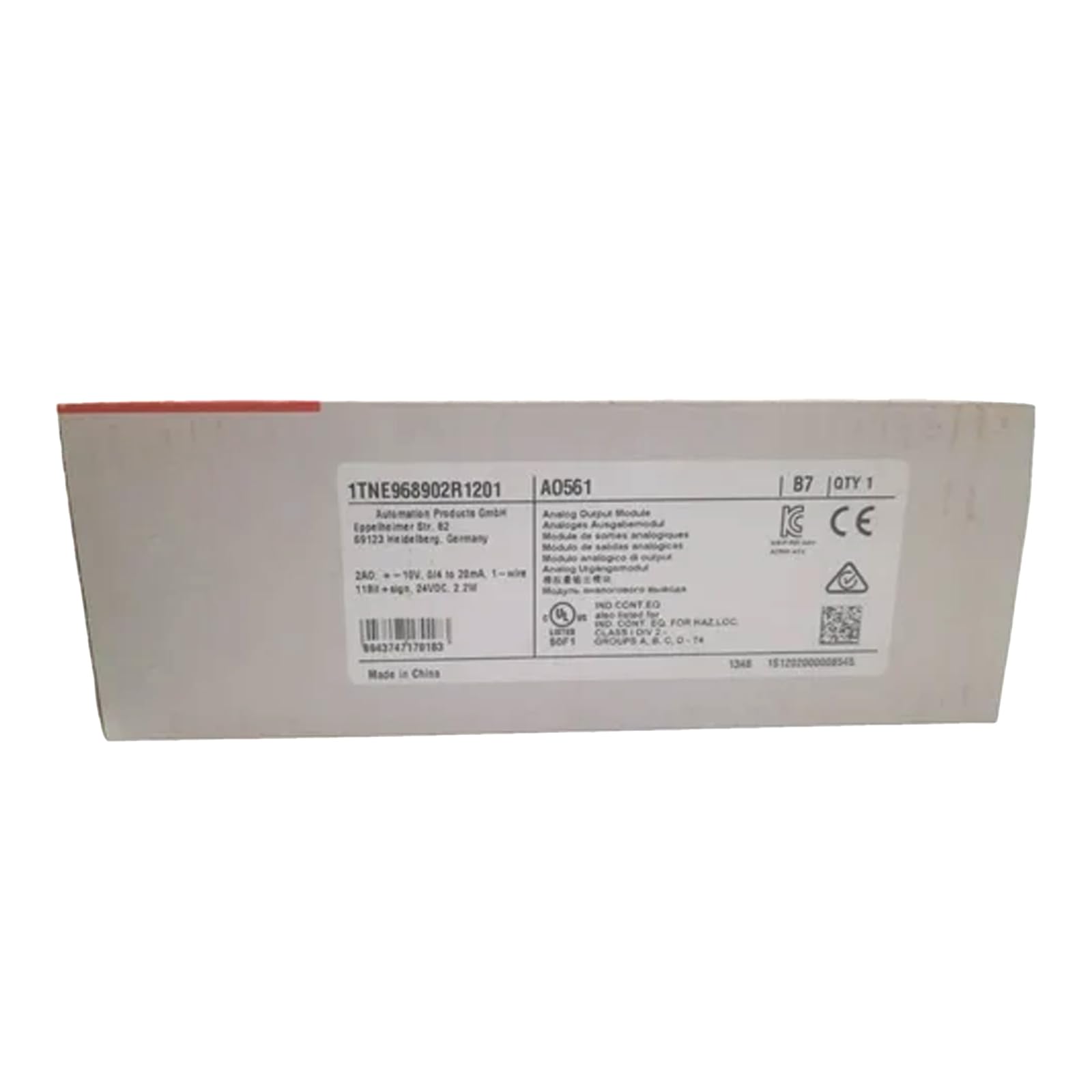 KNIUWMBMH Expedited AO561 1TNE968902R1201 New and Sealed in Box AO561 1TNE968902R1201 AO561 1TNE968902R1201 Fast