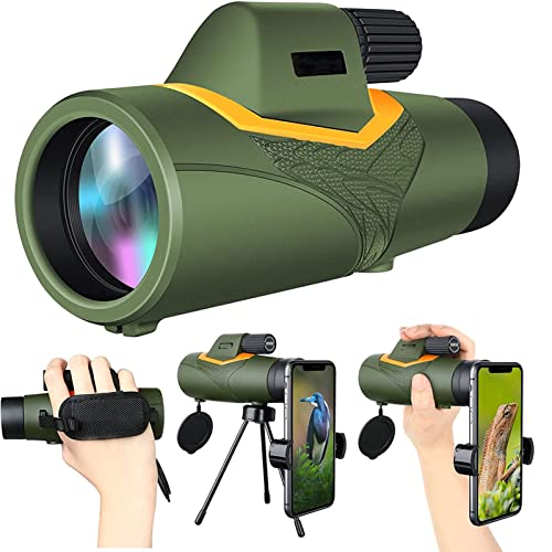 Monoculaire 12x50 avec trépied et support smartphone BAK4