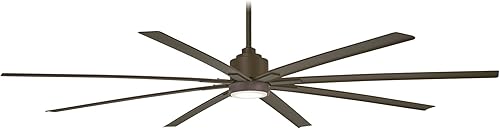 Minka-Aire F896L-84-ORB Ventilador de techo Xtreme H20 de 84 pulgadas para exterioresinteriores de 8 aspas  Motor silencioso de CC reversible de 6 disponible en Yaxa Peru