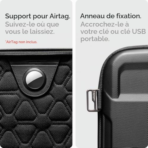 Housse Spigen Rugged Armor Pro MacBook Air 13 M5 M4 pochette ordinateur 14