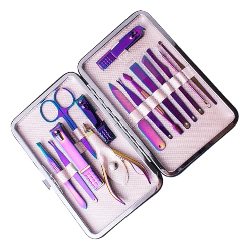 Coupe-ongles manucure et polissage VICASKY set de soin ongles pour pédicure et mains