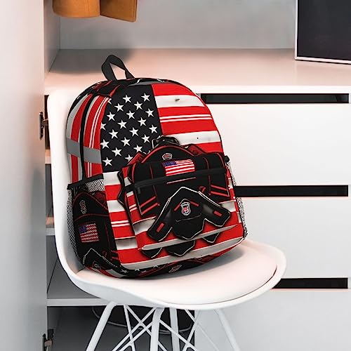 Sac à dos léger drapeau américain pour vos sorties et voyages - 7