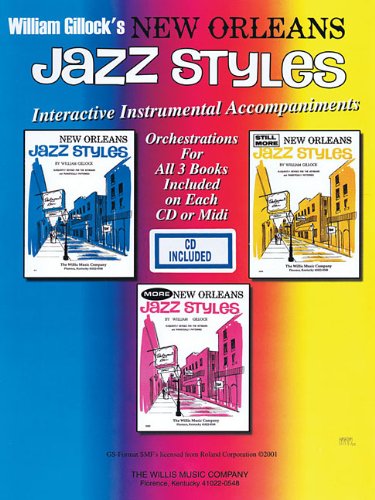 New Orleans Jazz Styles - 3 Books/CD Combo Pack