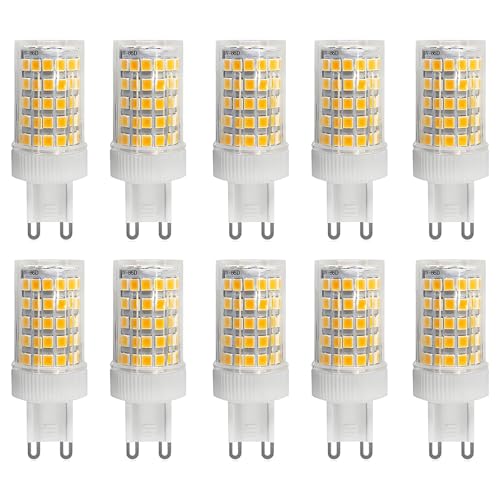 Ampoule G9 LED 10W équivalent halogène 80W 800lm blanc chaud 3000K pour lustre et applique