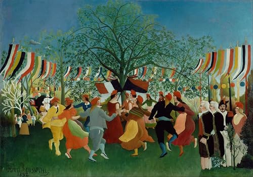 Toile Henri Rousseau un Centenaire de l'Indépendance 60x90cm