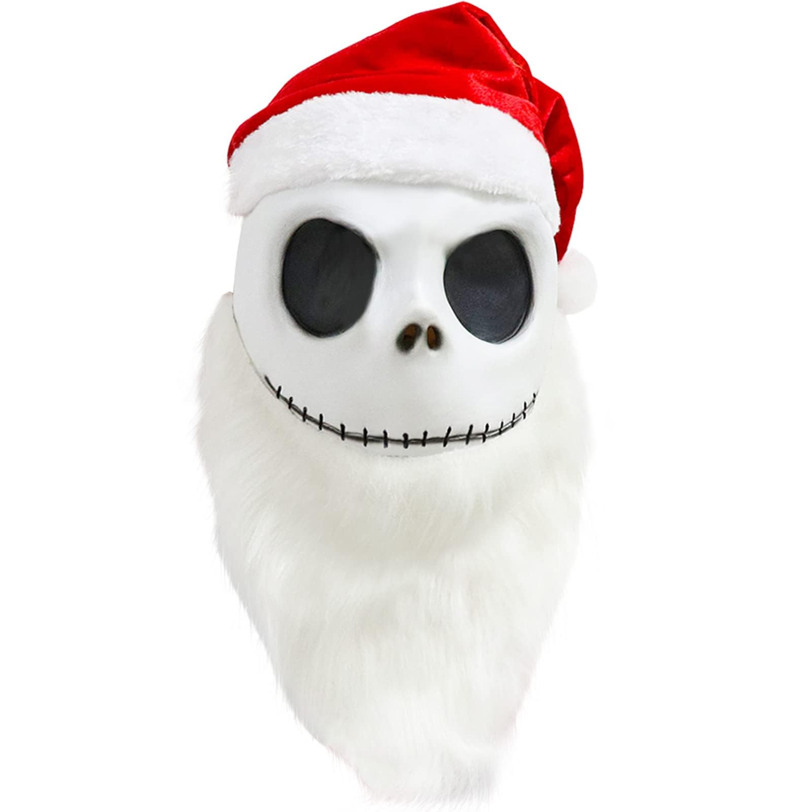 Infinity Gauntlet Jack Skellington Mask Jack Latex Mask Christmas Skull Skeleton Latex Mask Pumpkin King Halloween Costume Props for Adults