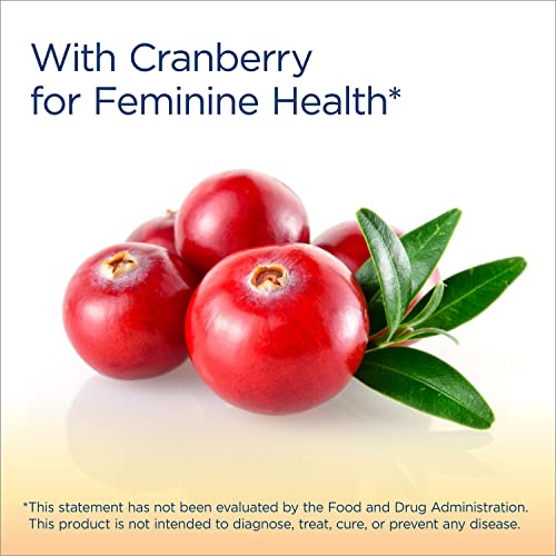 Renew Life Women\'s Care Cherry Prebiotic and Probiotic Gummies, Digestive, Urinary Tract and Immune Health, B. Coagulans and B. Subtilis, Dairy, Soy and gluten-free, 2 Billion CFU 48 Count - Thumbnail 6