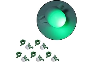 5Pcs 2 in 1 LED Night Fishing Rod Tip Clip on Strike...