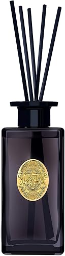 Miniatura 30 de M&SENSE Juego de Difusor de Caña Grande de 10.14 oz | Difusor de Aceite de Aroma de Lima y Albahaca con Varillas | Aceite Esencial No Tóxico de la