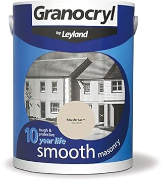 Leyland Granocryl Smooth Masonry, Mushroom, 5L