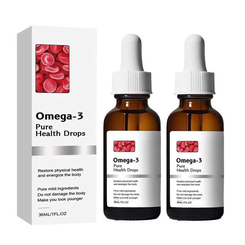 Natravor Omega-3 Drops, Omega-3 Natural Vasclear Drops (2 PCS)