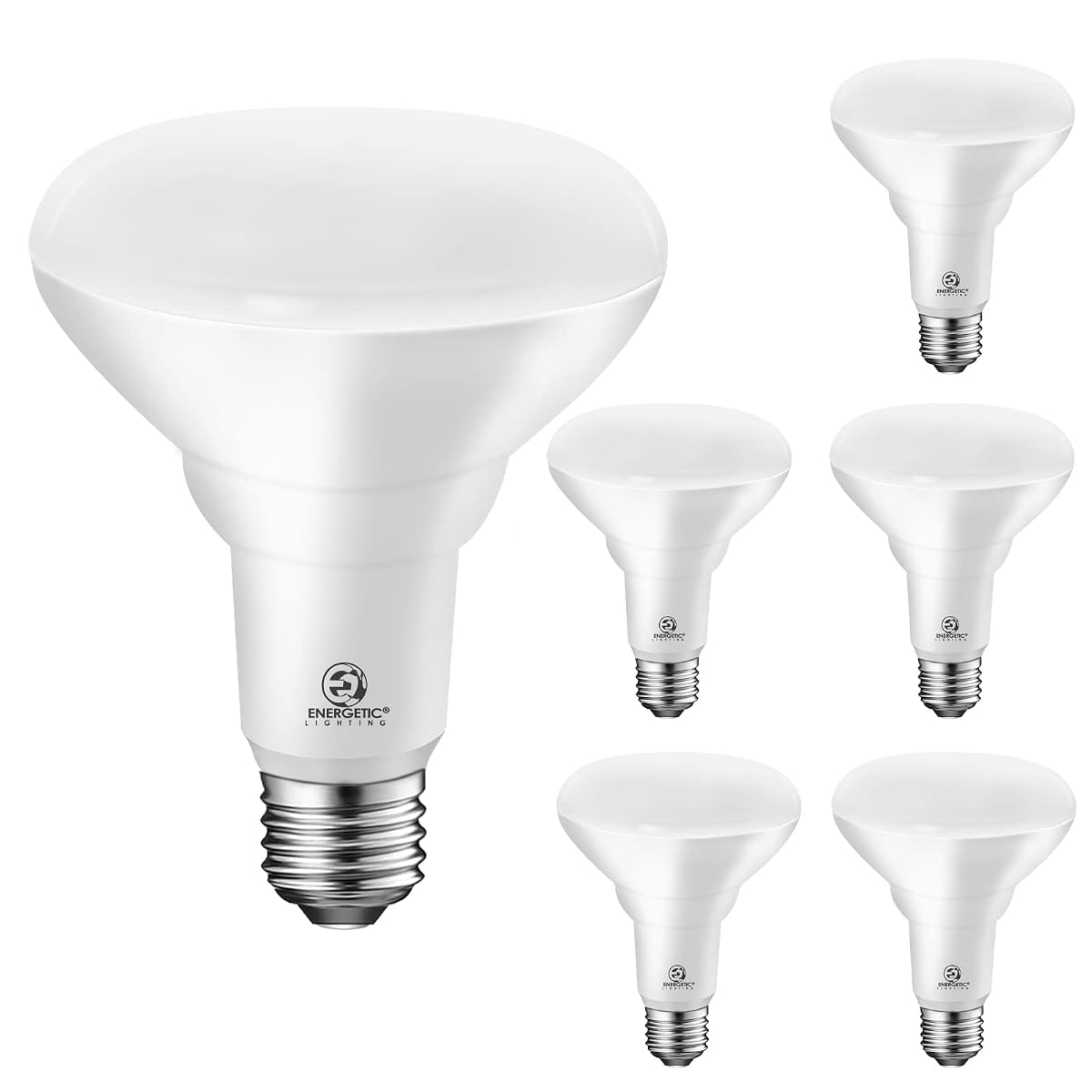 ENERGETIC SMARTER LIGHTING LED Recessed Light Bulbs, 65W Equivalent, Dimmable,