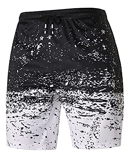 Ampeo-Mens-Sports-Workout-Shorts-Quick-Dry-Graphic-Printed-Athletic-Shorts