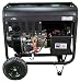 Hyundai HY-DHY6000LEK GENERADOR Diesel, 14 litros, Negro/Plata