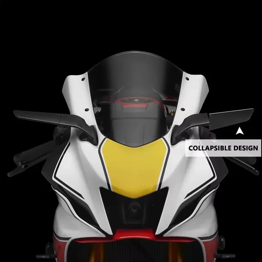 For YZF-R1 yzfr1 2020-2024 motorcycle adjustable wind wing side view mirror motorcycle accessories rotating rearview mirror small