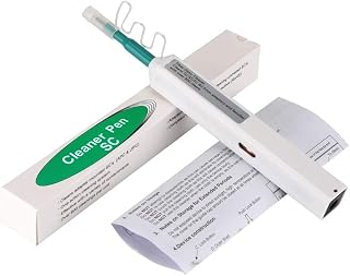 XIKKART Fiber Optic Cleaning Pen 2.5mm – One Click Fiber Cleaner For SC, FC, ST Connectors | 800+ Cleans Push Type Optical... Price In India