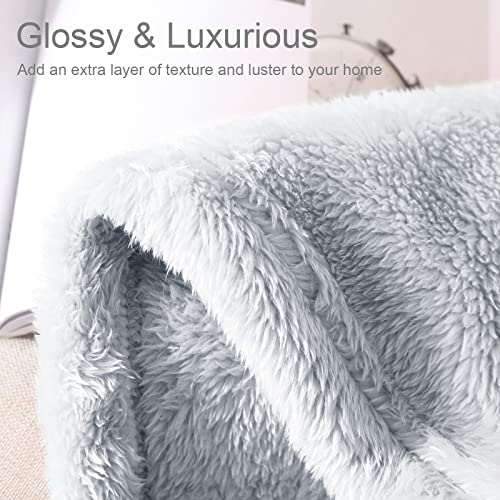 Whale Flotilla Faux Fur Plush Throw Blanket #TOP19