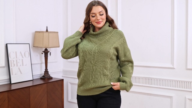 さんさま専用a&amp;s Turtle neck big  sweater 6869652_Mineral_Black?wid=400&
