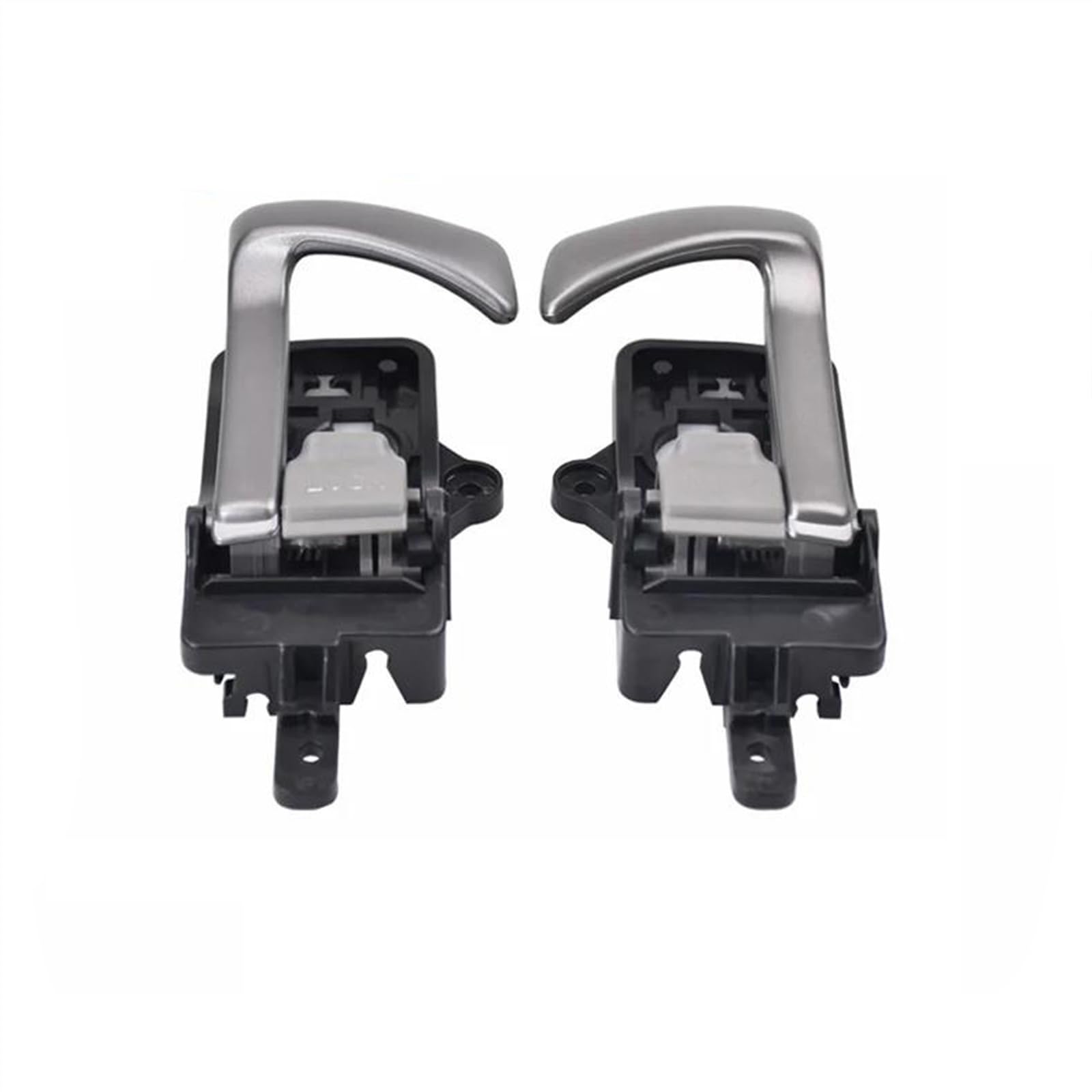 POQWERIQ Car Front Left Right Side Inside Door Handle 82610-2B000 82620-2B000 for Hyundai for Santa Fe 2007 2008 2009 2010 2011 2012