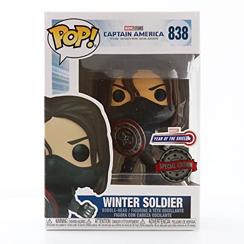 Funko Pop! Marvel: Year of The Shield - The Winter Soldier Amazon Exclusive