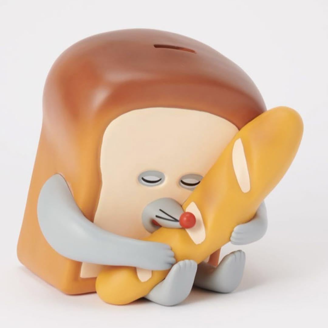 【いとしのパン】パンどろぼう貯金箱 いとしのパン】パンどろぼう くじ ラストギフト賞 ソフビ貯金箱