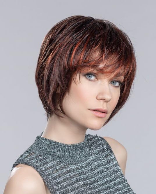 Peluca hotchocolate rooted Modacrylic de color 6.130.33 estilo Beam
