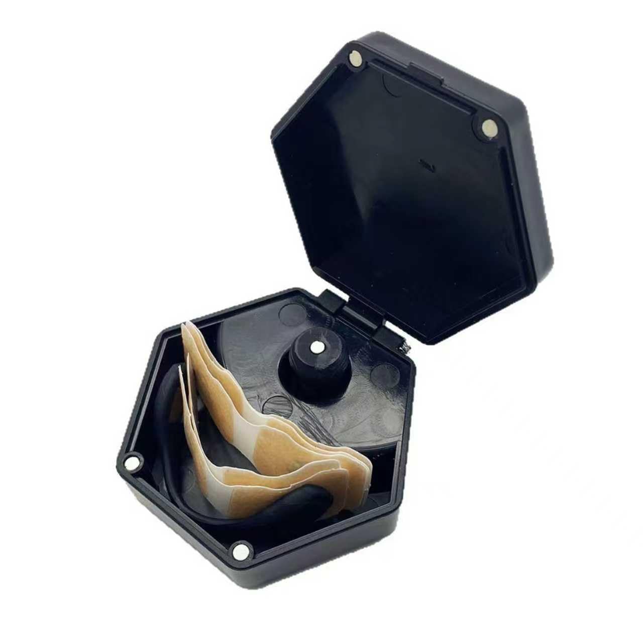 Small Travel Case for Intake Breathing Strip Magnetic Refill Applicator - Compact Anti-Snoring Travel Organizer Portable Snoring Solution