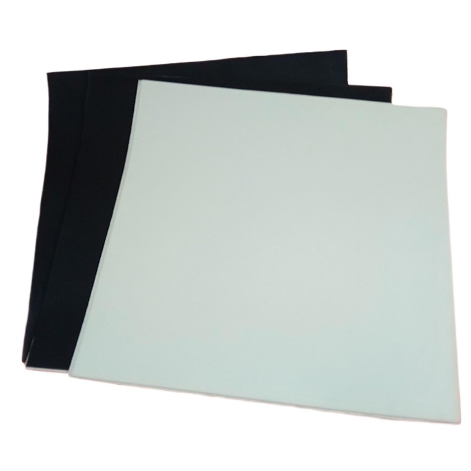 Biały samoprzylepny arkusz silikonowy o wymiarach 300x300 mm - trwała czarna płyta gumowa do projektów artystycznych i izolacji(White,300x300x3mm)