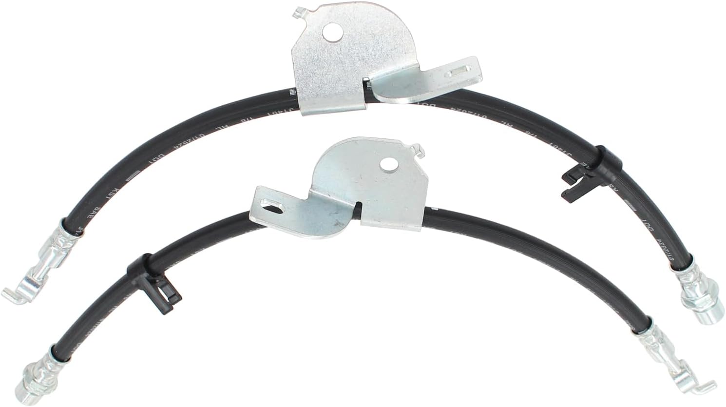 NewYall Front Driver and Passenger Side Brake Hose Line for Ford F150 2012-2014 Lincoln Mark LT