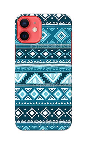 Image of PRINTFIDAA Coloured Tribal Pattern Hard Back Cover for Apple iPhone 12 / iPhone 12 Pro (6.1 inch), A2403, A2172, A2402 Back Cover -(P6) KAT1008