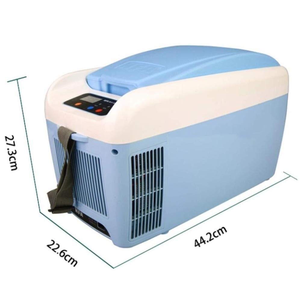 Frigorifero Portatile Mini Frigo for Auto - 12V Auto Scatola di Riscaldamento Congelatore - 8L Frigorifero Portatile for Auto, Viaggi, Campeggio Uso Esterno