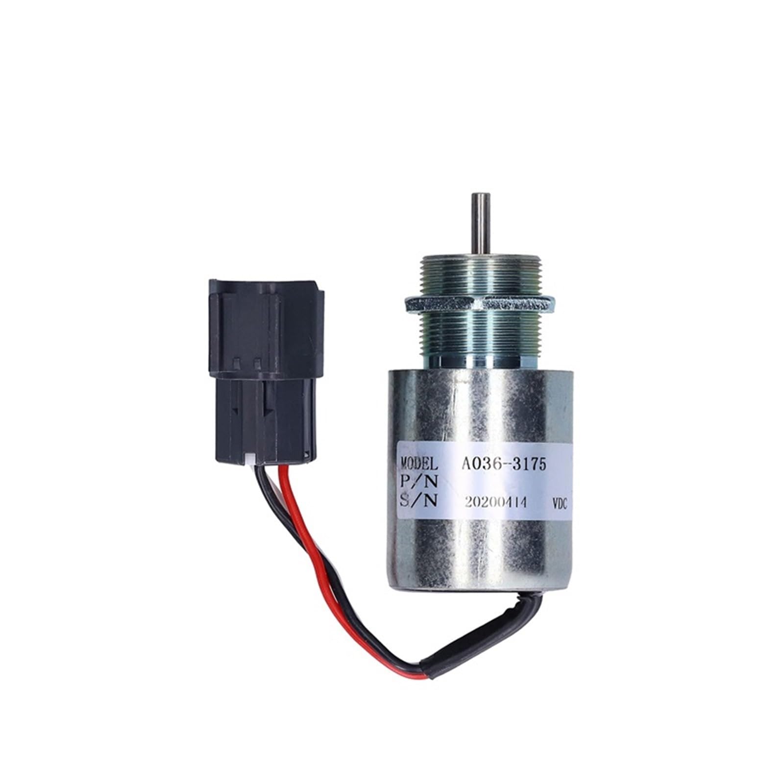 Tkgmgtn 24V A036-3175 A0363175 Flameout Solenoid Valve For Excavator Accessories Construction Machinery Parts(24V)