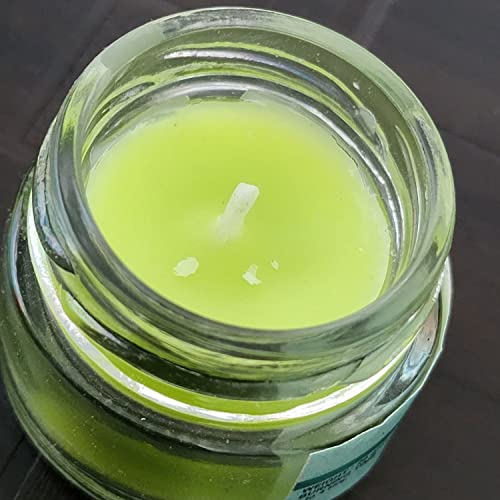 Image of Mini Jar Paraffin Wax Candles Perfect for Decoration of Dinner, Wedding Parties, Church, Spa, Restaurant, Smokeless Dripless Long Lasting(Set of 5 - Burn Time: 6 Hr)