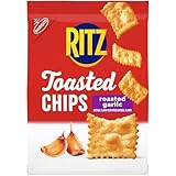 RITZ Toasted Chips Roasted Garlic Cracke...