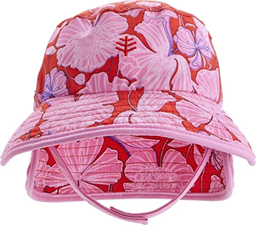 Coolibar Upf 50+ Baby Linden Sun Bucket Hat - Sun Protective (12-24 Months- Radiant Red Botanical Floral) #TOP14